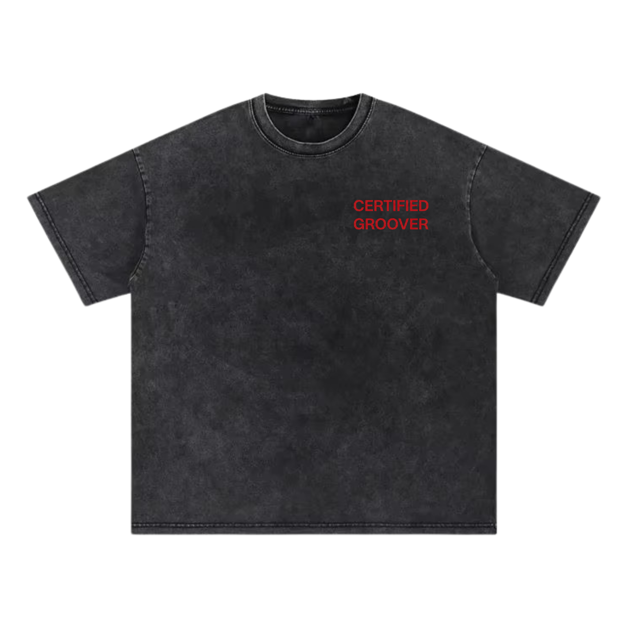 RED CERTIFIED GROOVER TEE