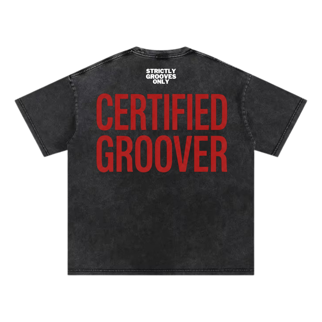 RED CERTIFIED GROOVER TEE