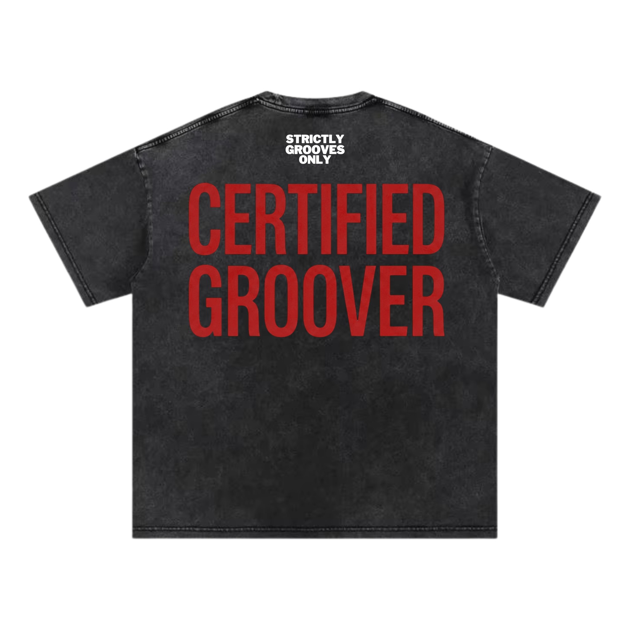 RED CERTIFIED GROOVER TEE
