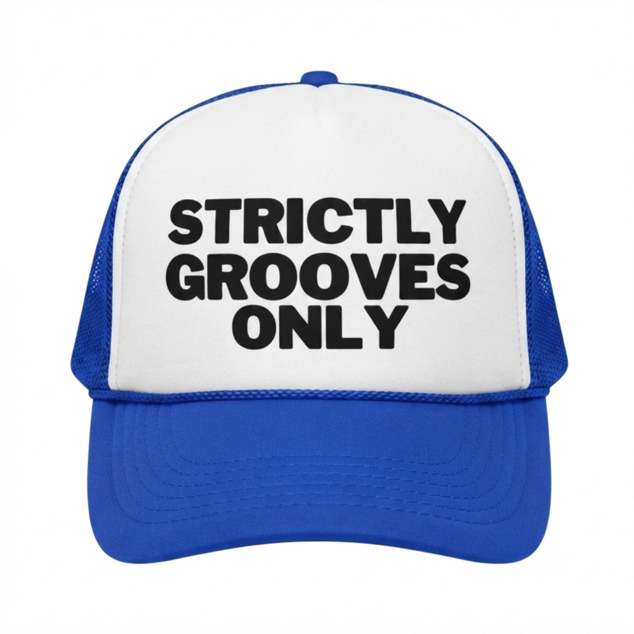 STRICTLY GROOVES ONLY TRUCKER HAT