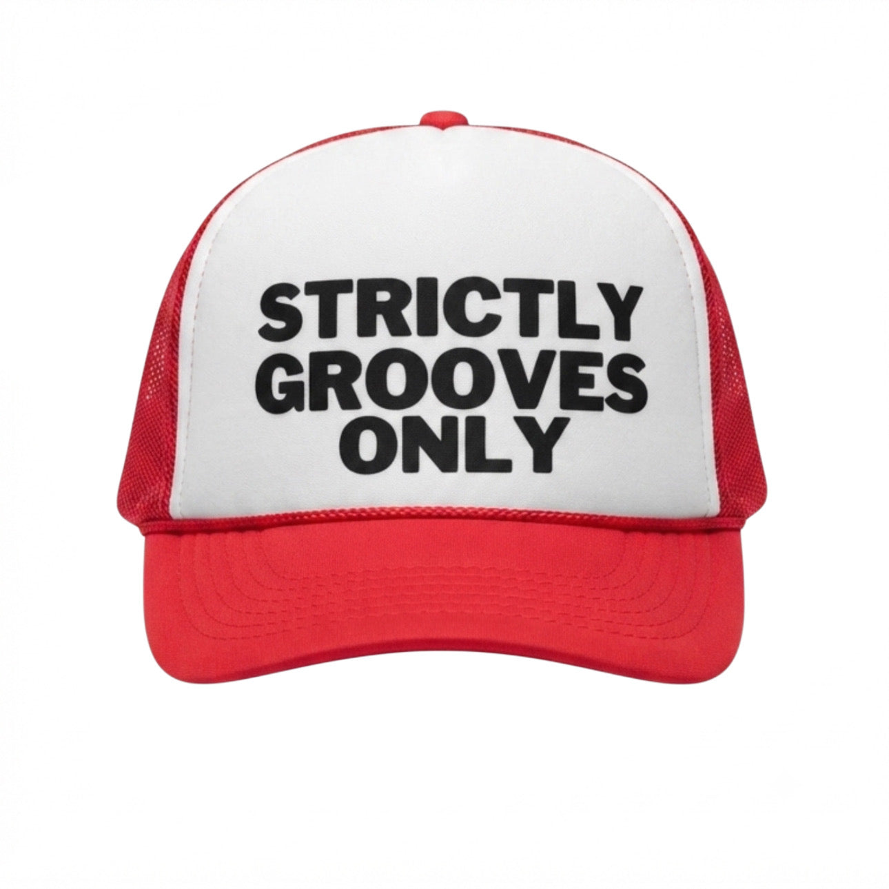 STRICTLY GROOVES ONLY TRUCKER HAT
