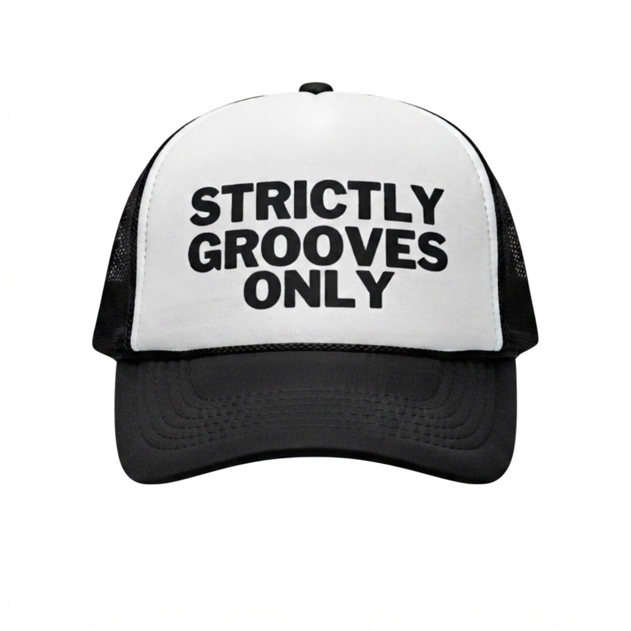STRICTLY GROOVES ONLY TRUCKER HAT