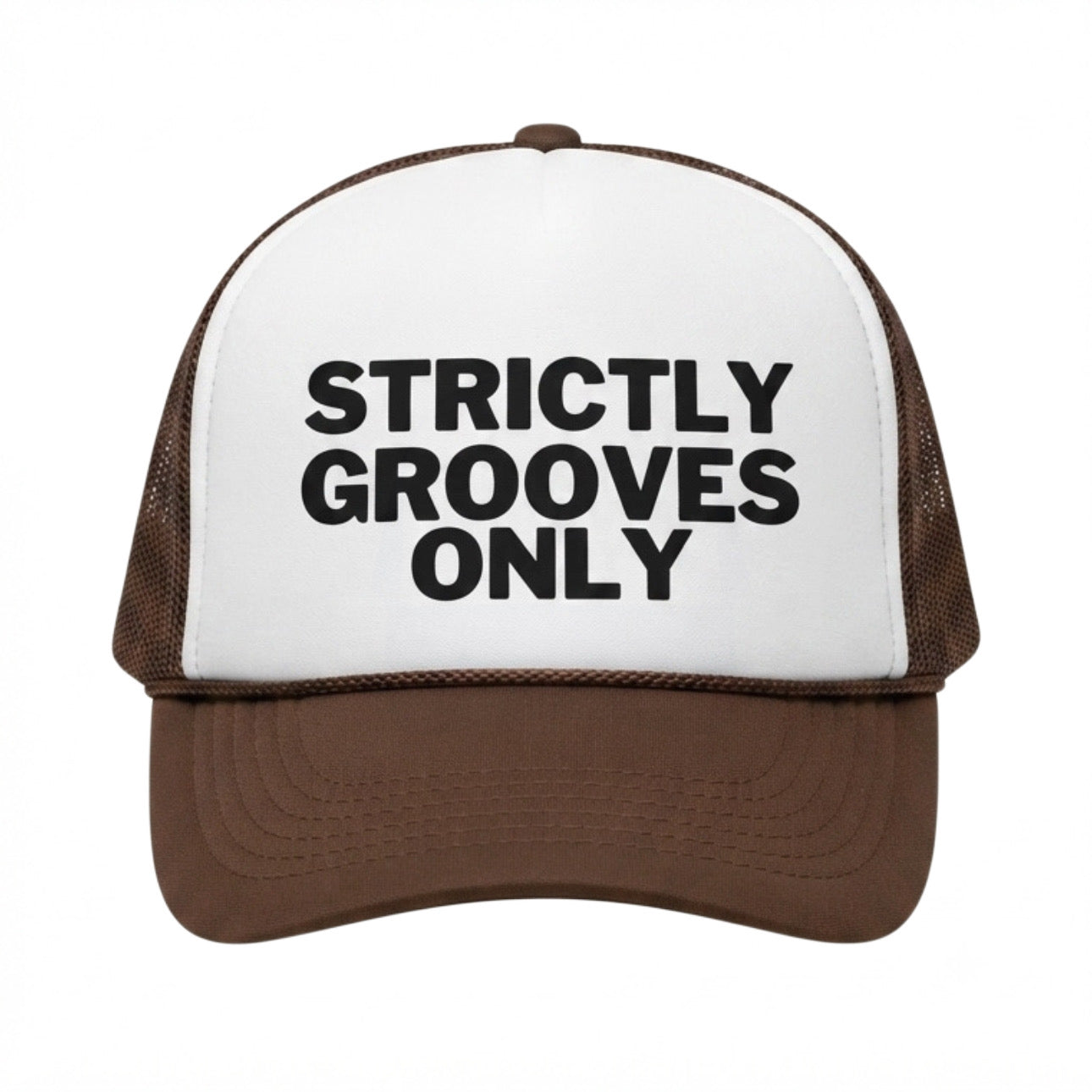 STRICTLY GROOVES ONLY TRUCKER HAT